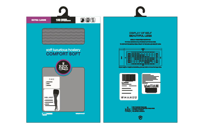 絲襪包裝設計